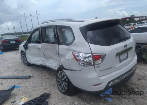 2014 Nissan Pathfinder Platinum/Sv/S/Sl из США, поврежденный, VIN 5N1AR2MM5EC674097